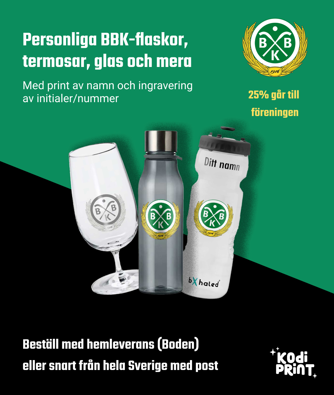 Exempel på Instagram-inlägg för föreningen